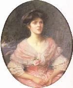 John William Waterhouse Mrs A.P.Henderson (mk41) Sweden oil painting artist